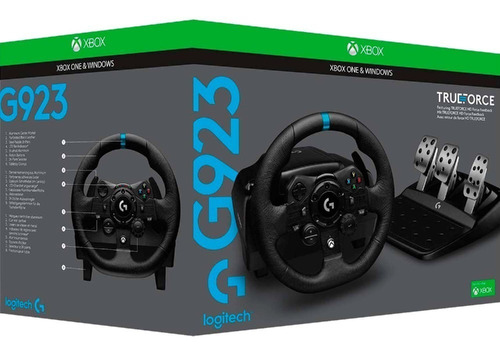 Simulador Logitech G G923 - Volante Y Pedales -  Pc Y Xbox