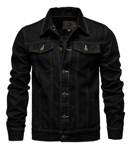 Chaqueta Vaquera De Corte Slim Y Elegante Para Hombre