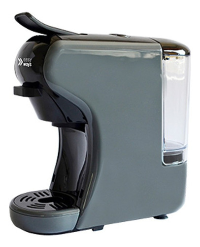 Imagen 1 de 1 de Cafetera EasyWays Milano coffee 3 en 1 automática gris para cápsulas monodosis y expreso