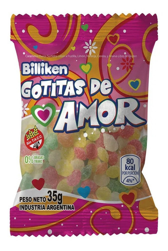 Gotitas De Amor 30gr Pack X 12un Cioccolato Tienda De Dulces