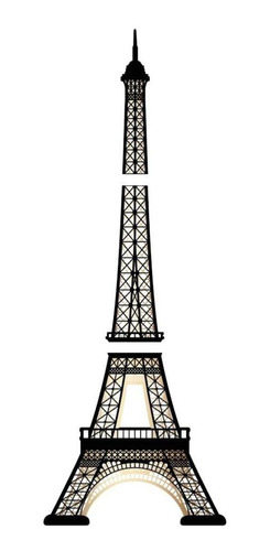 Vinil Adhesivo Torre Eiffel Paris Decorar Pared Recorte