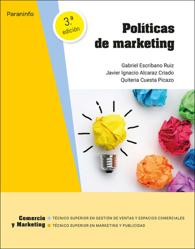 Libro Politicas De Marketing - Cuesta Picazo, Quiteria