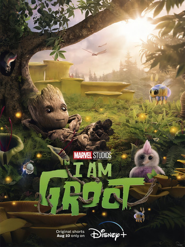Superpôster Mundo Dos Super-heróis - Eu Sou Groot - Arte B, De Editora Europa. Editorial Europa, Capa Mole Em Português