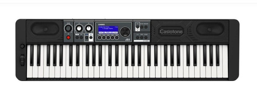 Telado Digital 61 Teclas C/sensibilidad Casio Ct-s500 Negro