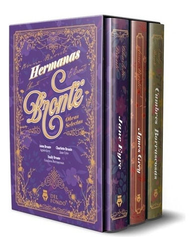 Obras Selectas De Las Hermanas Bronte - Box Set 3 Libros