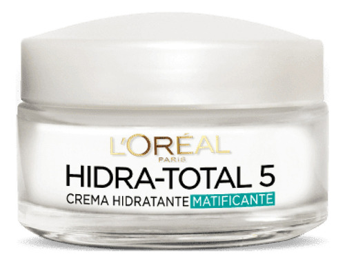L'Oréal Paris Crema Anti-Brillo HidraTotal5 Matificante,50ml