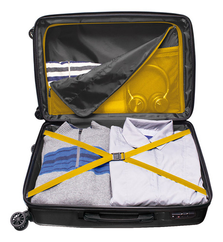 Maleta Skypeak Ocean Rigida Con Candado Tsa 20'' Color Negro