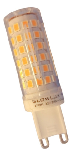 Lampara Bipin Led G9 220v 10w Cálida - Glowlux - E. A. Color de la luz Blanco cálido