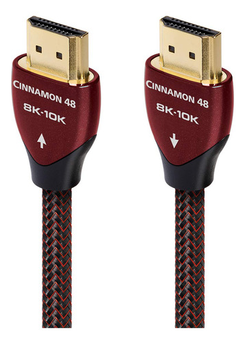 Audioquest Cinnamon 48 7.4ft 8k-10k 48gbps Hdmi Cable (7.4ft