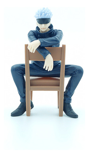 Figura Satoru Gojo Sentado Jujutsu Kaisen Anime De Colección