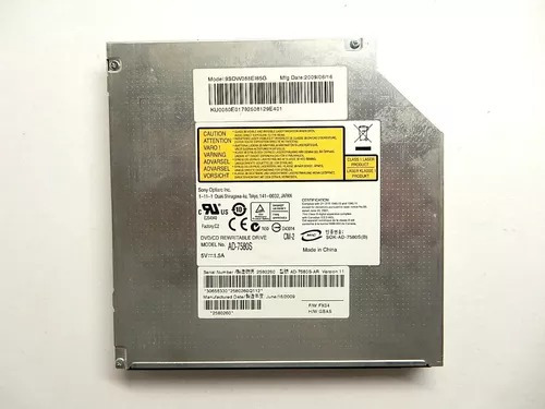 Unidad Dvd Rw Drive - Portatiles - Sony Vaio Ganga, Repuesto