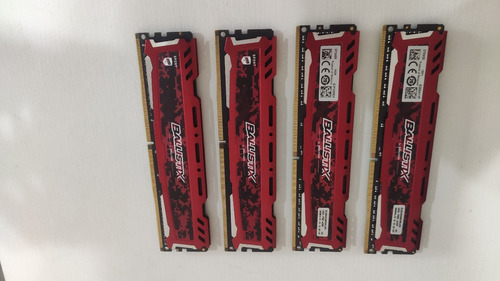 Memória Ram Ballistix Sport Lt 8gb Crucial Bls8g4d240fse