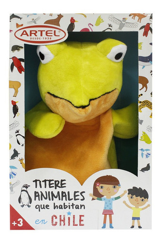 Titere Animales Chilenos - La Rana Chilena