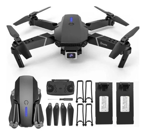 Drones E88 Profissionals Barata Câmeras Fotografia Aérea C Cor Preto