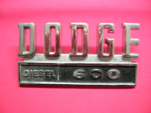 Dodge-insignia Dodge Diesel 600 Lateral De Guard Pick Up