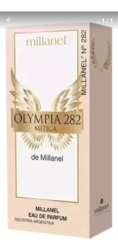 Eau De Parfum Millanel N°282 Olympia Mítica 100 Ml Recoleta 