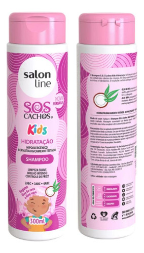 Salon Line Sos Cachos Kids Shampoo 300ml