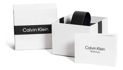 Calvin Klein Reloj Unisex De Cuarzo Con Caja De Acero Inoxidable 25200232 Dorado