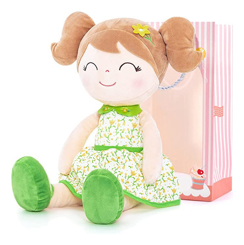 Gloveleya Baby Girl Gift Baby Doll Flower Fairy Green Doll