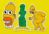 Comprar X15 Calcomanías 10cm Simpsons Lisa Bart Homero Bob Patiño 