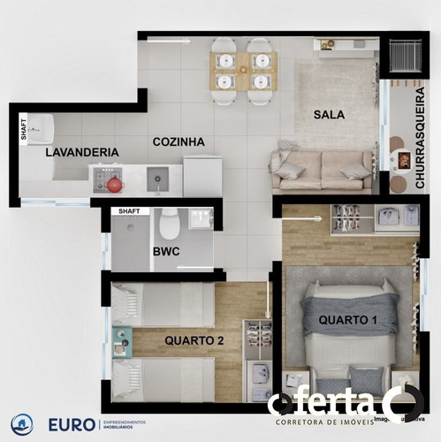 Imagem 8 de 10 de Apartamento - Estacao - Ref: 846 - V-846