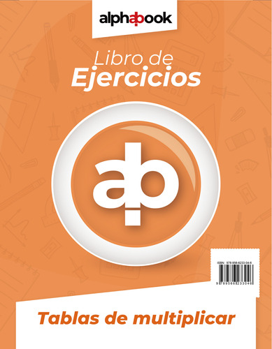 Libro De Ejercicios  Tablas De Multiplicar 