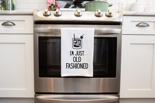 Toalla De Cocina Divertida Hecha A Mano I'm Just Old Fashi