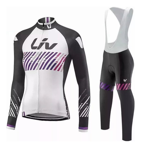 Conjunto Ciclismo Mujer Specialized  Polar Invierno C/gel