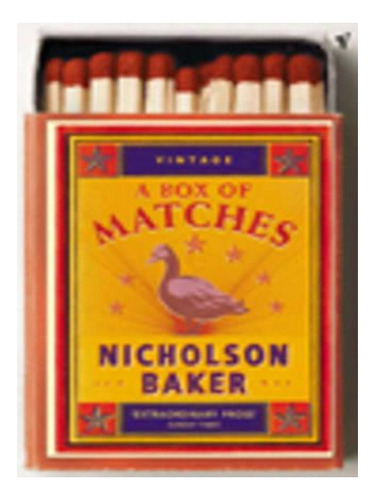 A Box Of Matches (paperback) - Nicholson Baker. Ew03