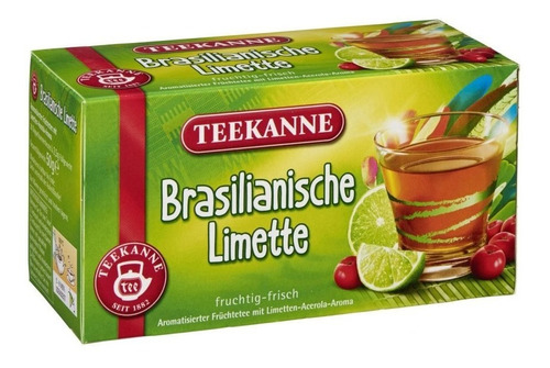Chá Limonada Brasileira Com Acerola (20 Saq) 50g Teekanne