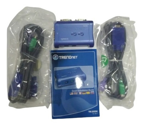 Trendnet Kvm Switch De 2 Puertos