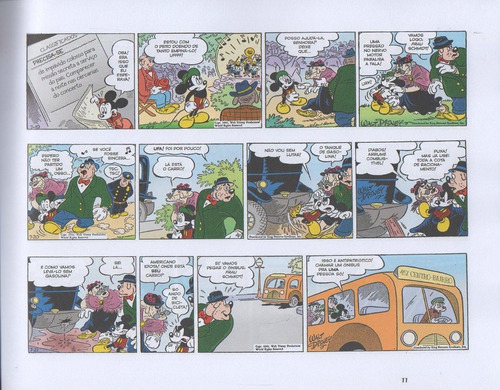 Livro Os Anos De Ouro De Mickey Volume 14 (1943-1944) Mickey No Mundo Do Amanhã E Outras Histórias - Hq Gibi, Capa Dura