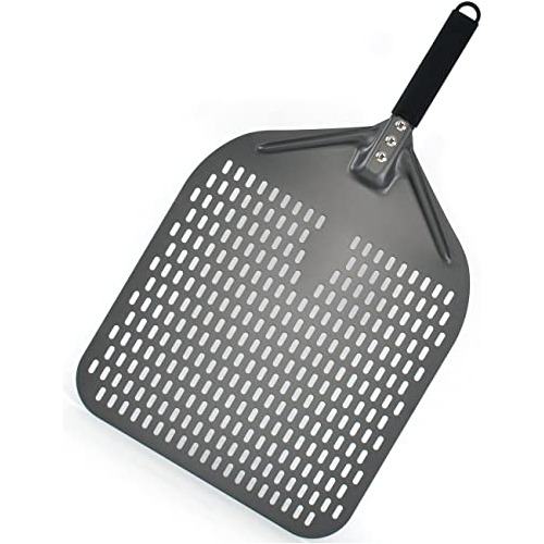 Bndhkr Perforated Pizza Peel, Professional Anodized Alu...