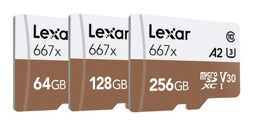 Lexar Microsd Tf Cartão De Memória Com 100mb/s -64gb
