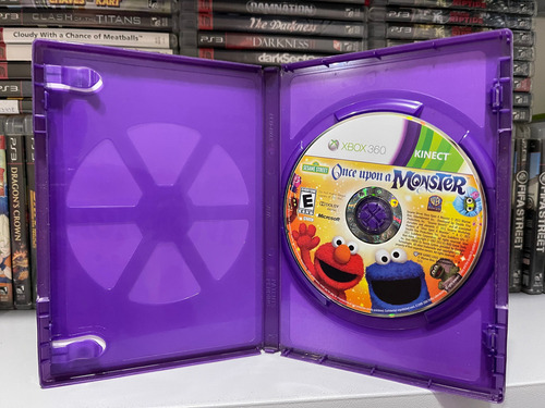 Jogo Xbox 360 Vila Sesamo Once Upon A Monster Físico