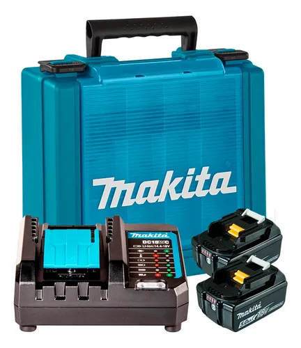 comprar Kit 2 Baterias 18v 5.0ah Bl1850b Carregador Maleta Makita