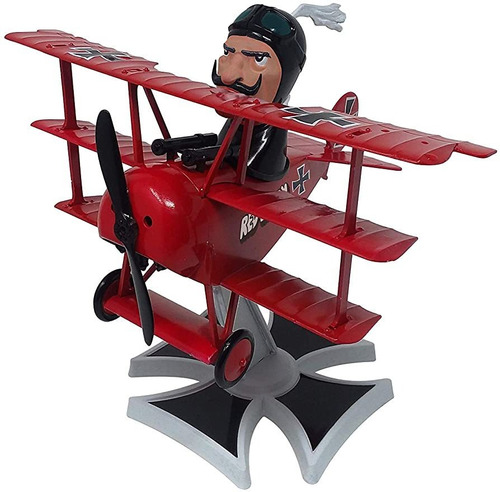 El Barón Rojo Y Su Kit De Fokker Triplano Snap Modelo Atlant