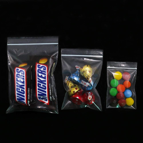 Bolsa Cierre Hermetico Medida 10x15cm Zipper X 500 Unidades Color Transparente
