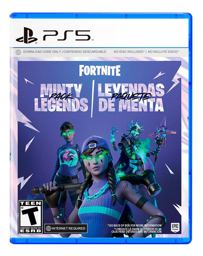 Fortnite Minty Legends Pack Playstation 5 Latam