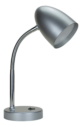 Lámpara De Escritorio Led, Cuello De Cisne Flexible Con Lámp