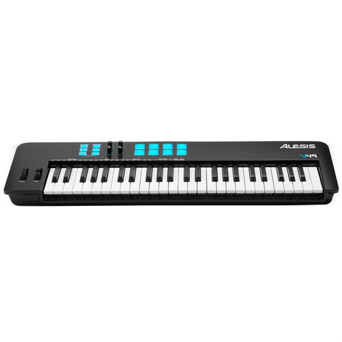 Controlador Midi Usb Alesis V49 Mkii 4 Knobs 8 Pads
