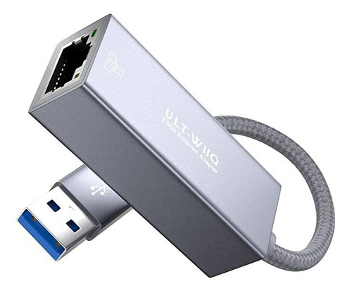 Adaptador Ethernet Usb 2.5gb, Ult-wiiq Usb 3.0 A 2.5 Gigabi.