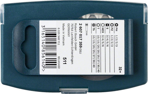 Set X-line | 65 Pz.+ Set Bosch Para Atornillar