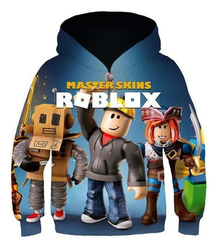Hu Sudadera Con Capucha Roblox For Niños, Impresión 3d