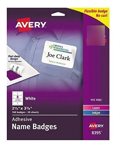 Avery Premium Personalized Name Tags Print Or Write