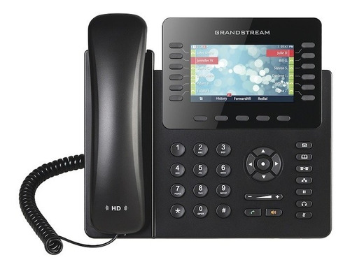 Teléfono Ip 12 Líneas Con 5 Teclas Poe Grandstream Gxp-2170