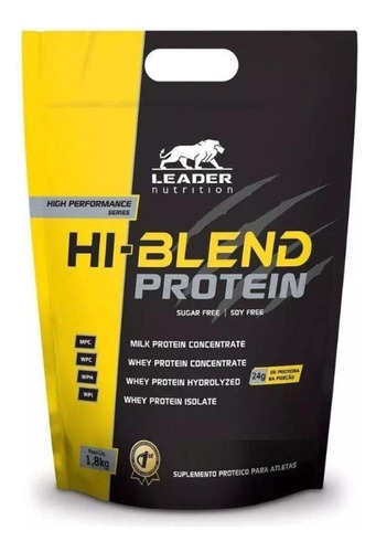 Hi-blend Protein 1.8kg Leader Nutrition Sabor Doce De Leite