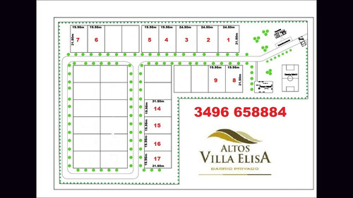 Imagen 1 de 4 de Vendo Lotes Barrio Privado Altos Villa Elisa