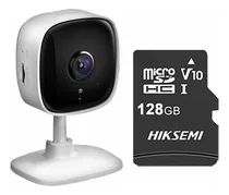 Comprar Tp-link Cámara De Seguridad Para Interiores Tapo-c110-plus-128 Con Microsd 128gb Audio Bidireccional Alarma Con Luz Y Sonido 3mp Fácil Configuración C110 Detección De Movimiento Y Notificaciones