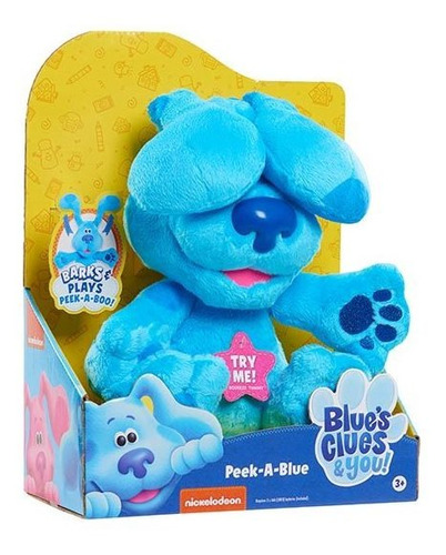 Peluche Interactivo Pistas De Blue Peek A Boo Blue 